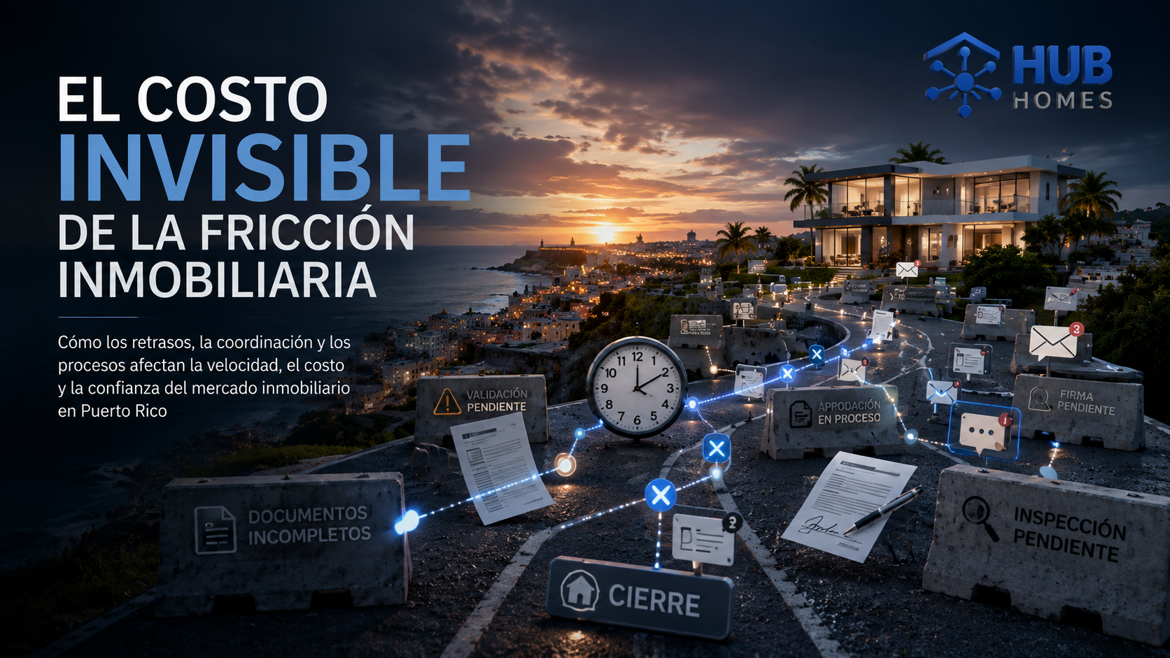 El costo invisible de la fricción inmobiliaria en Puerto Rico.