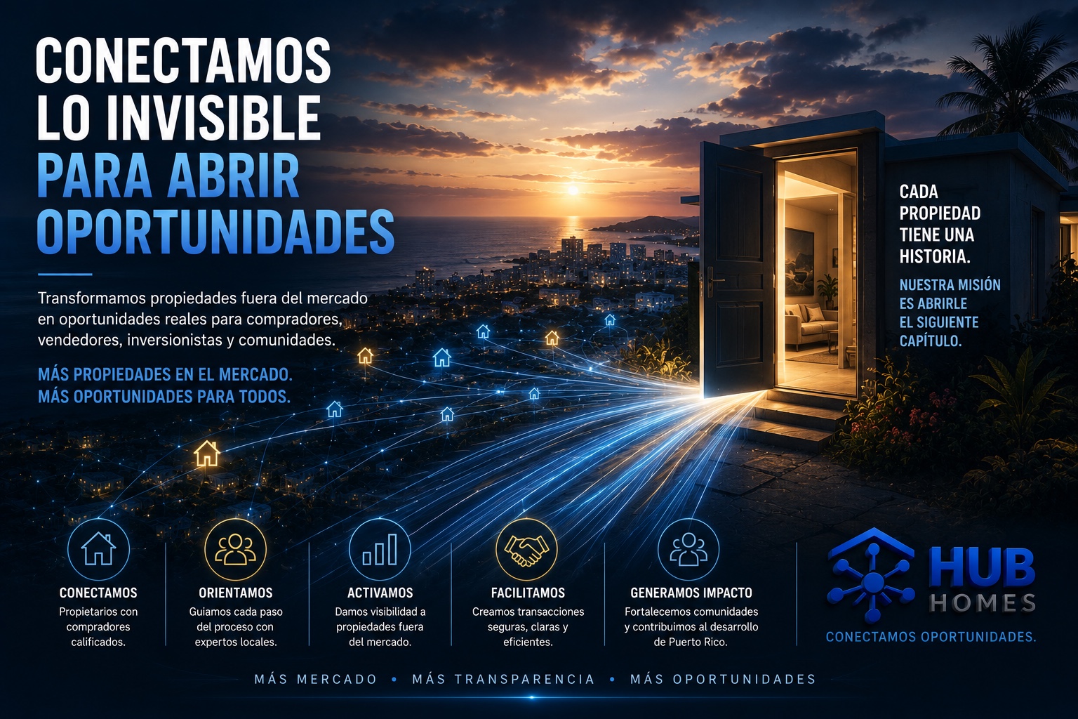 Conectamos lo invisible para abrir oportunidades