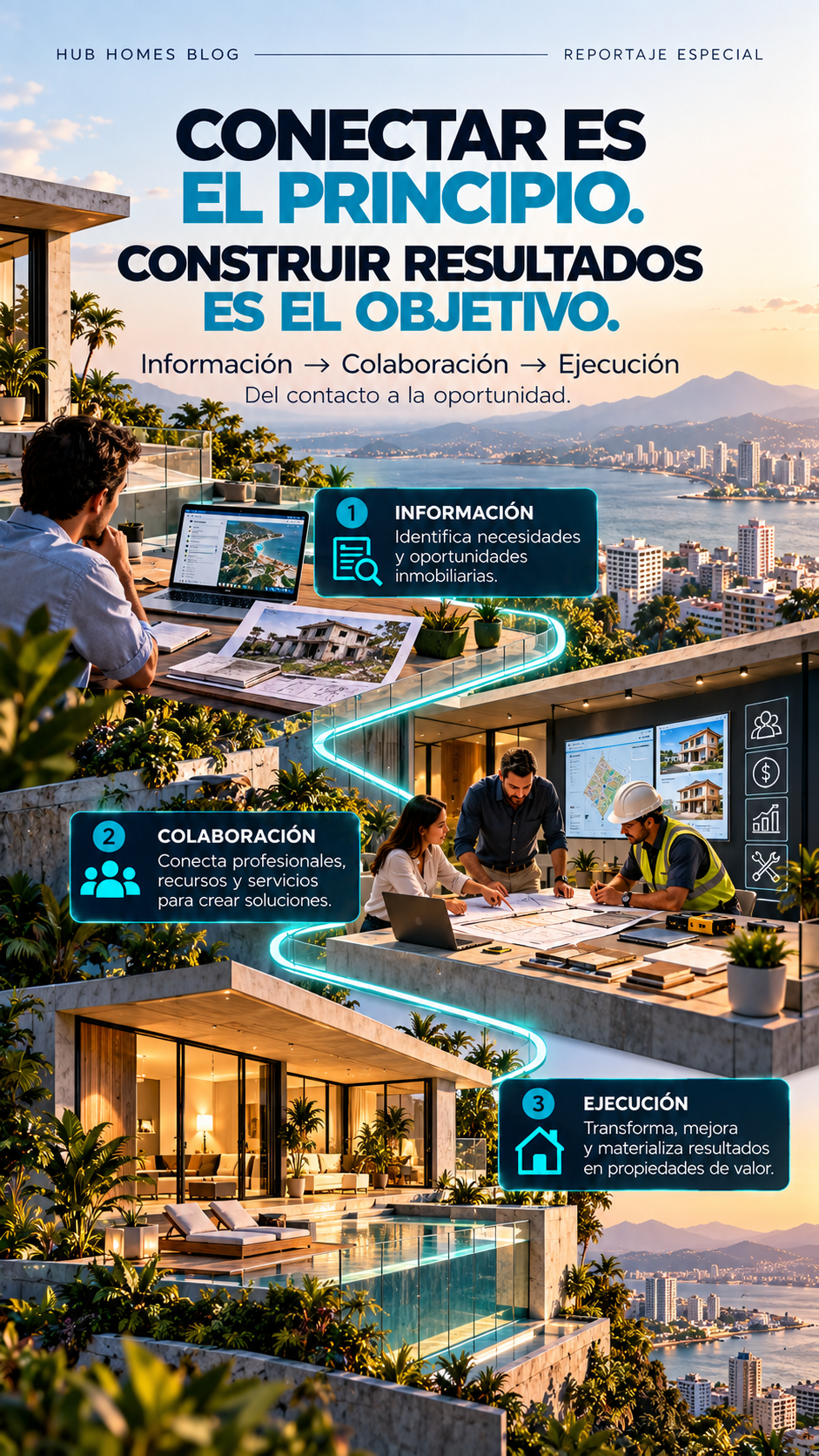 Conectar es el principio. Construir resultados es el objetivo